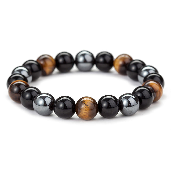 Natural Tiger Eye Bead Bracelet